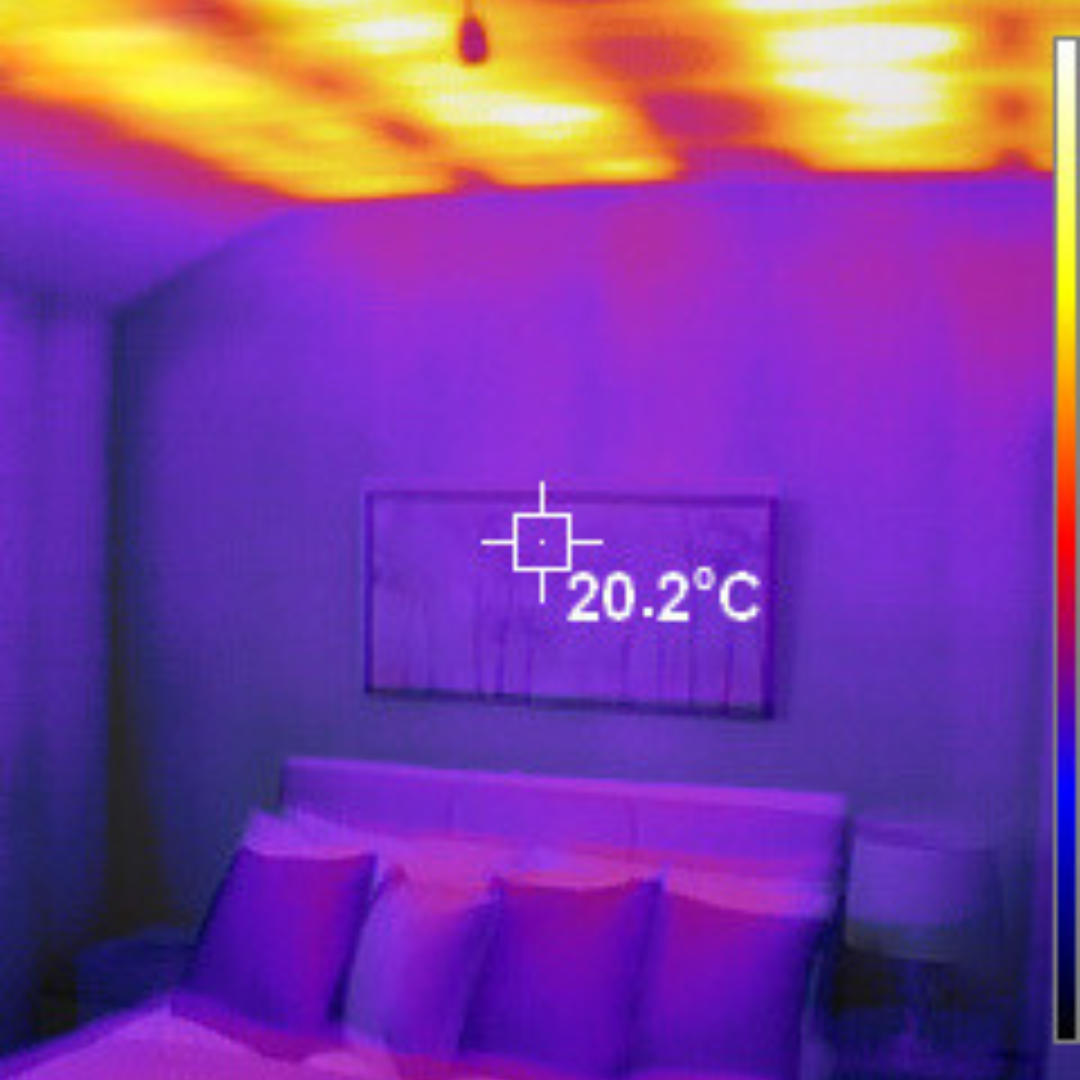 iHelios Infrared Heating Camera view